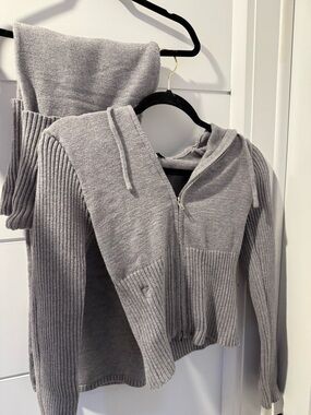 Frankie's Bikinis Light Gray matching set